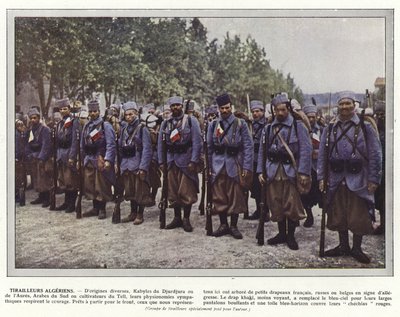 Tirailleurs Algériens - Jules Gervais Courtellemont